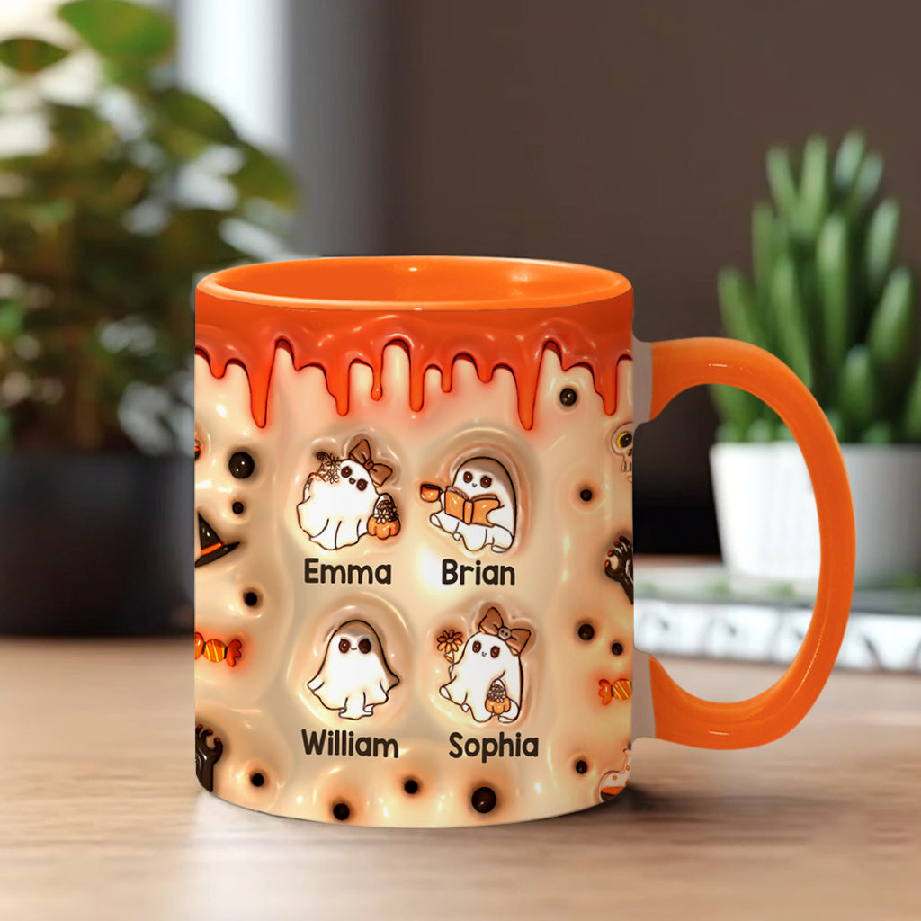 Halloween Boo Jee Mama - Personalisierte Tasse mit Muttermotiv