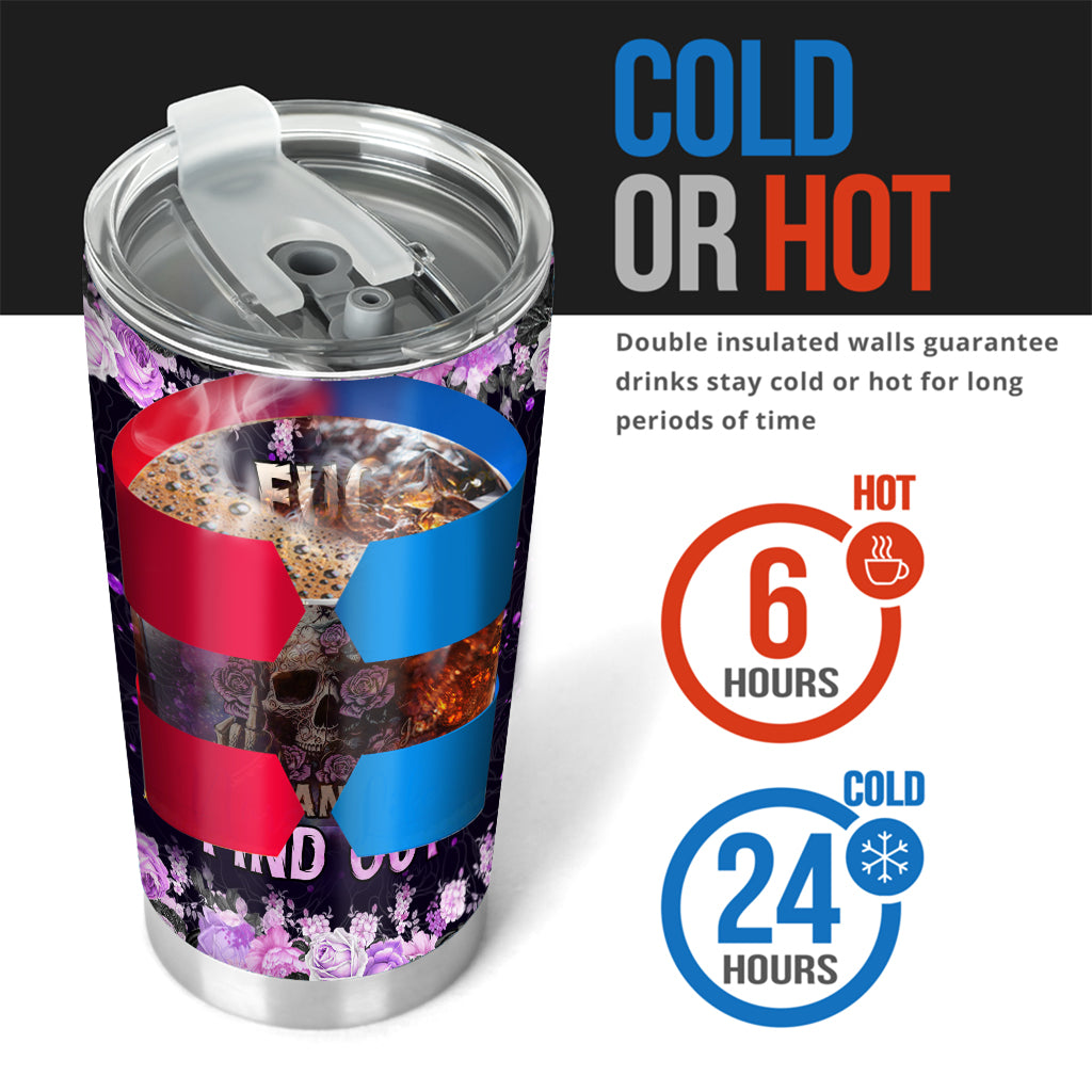 Probier's aus und finde es heraus – personalisierter Totenkopf-Trinkbecher