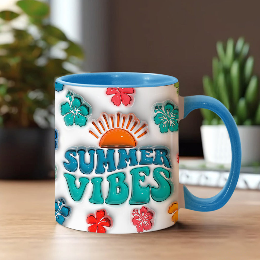 Sommerfeeling – Personalisierte Tasse für Meeresliebhaber