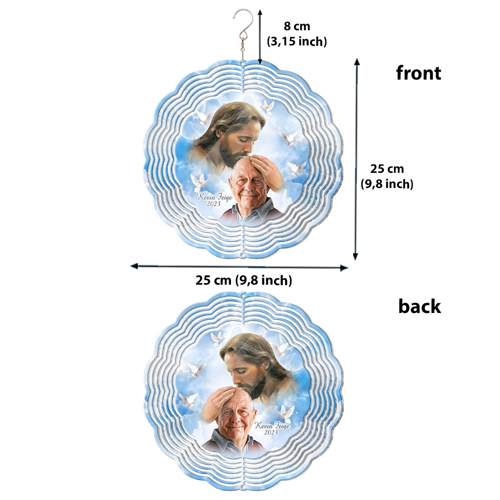 Willkommen zu Hause – Personalisierter Gedenk-Windspinner