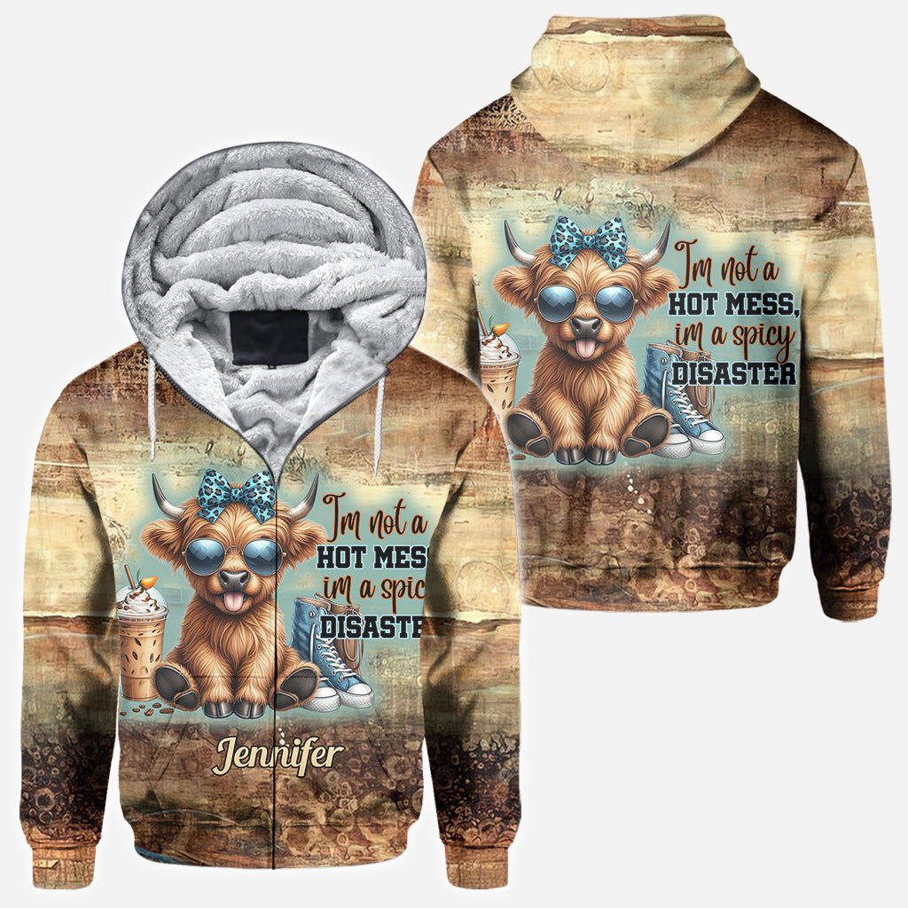 I'm Not A Hot Mess - Personalized All Over Shirt