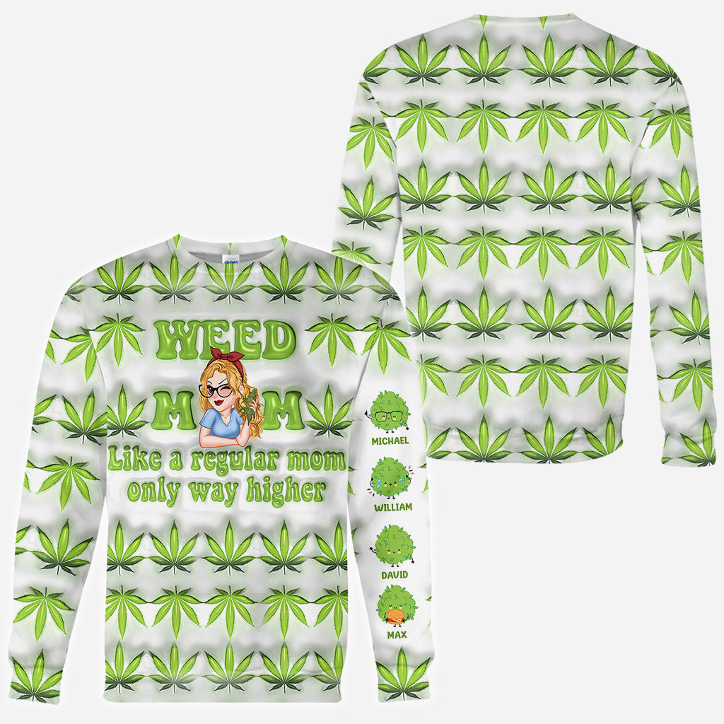 Wie eine ganz normale Mama – Personalisiertes Mutter-T-Shirt