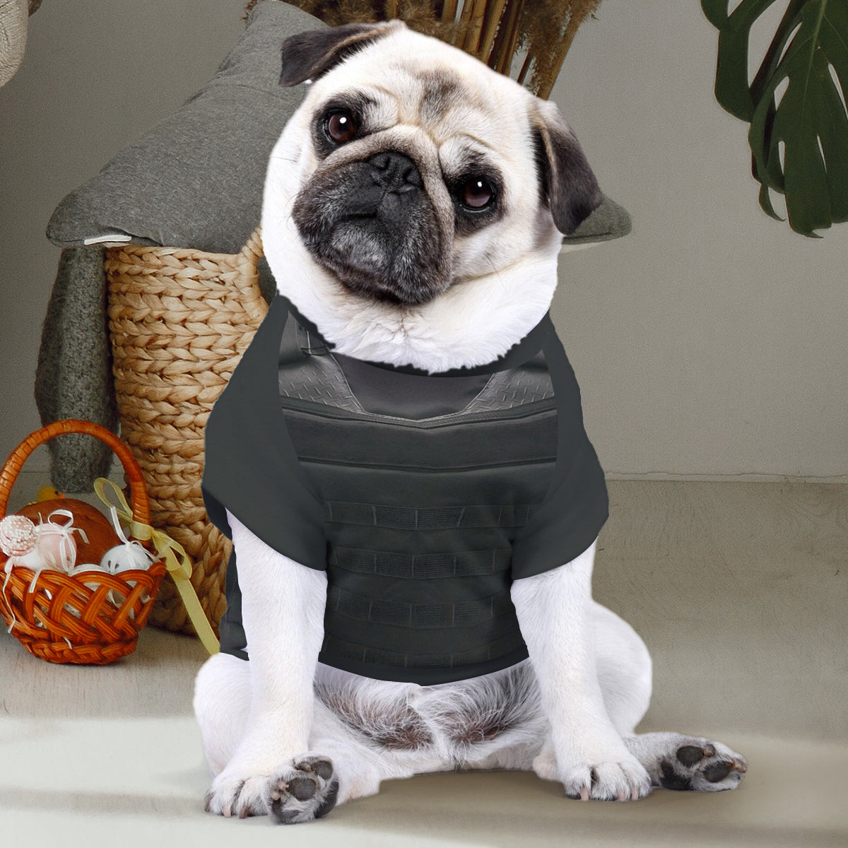 Polizeibeamter K9-Einheit Gefangener - Personalisiertes Hunde-Haustier-Shirt