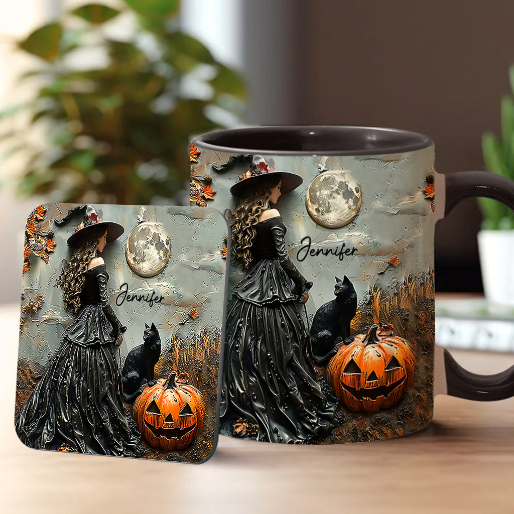 Beautiful Witch - Personalized Witch Accent Mug
