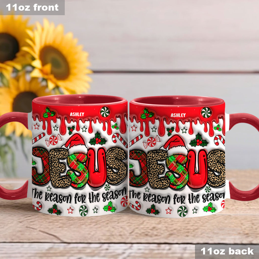 The Reason For The Reason - Personalized Christian Accent Mug