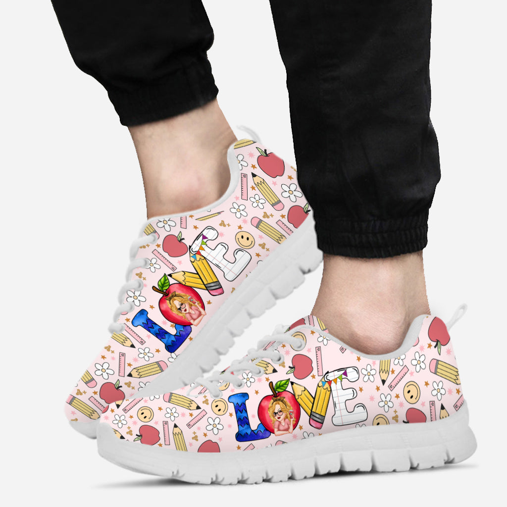 Love Teaching Life - Personalized Teacher Sneakers