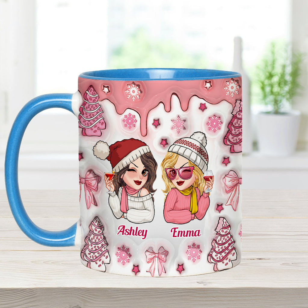 Die besten Freundinnen aller Zeiten – Personalisierte Tasse mit dem Aufdruck „Beste Freundinnen“