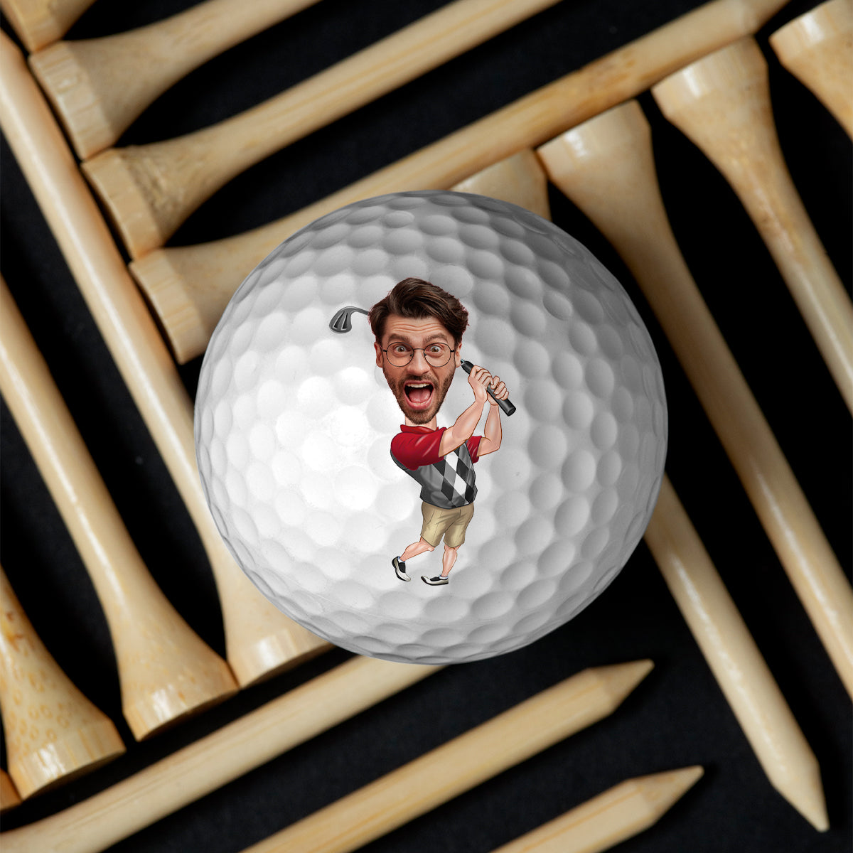 If Found Return To This Guy - Personalized Golf Golf Ball
