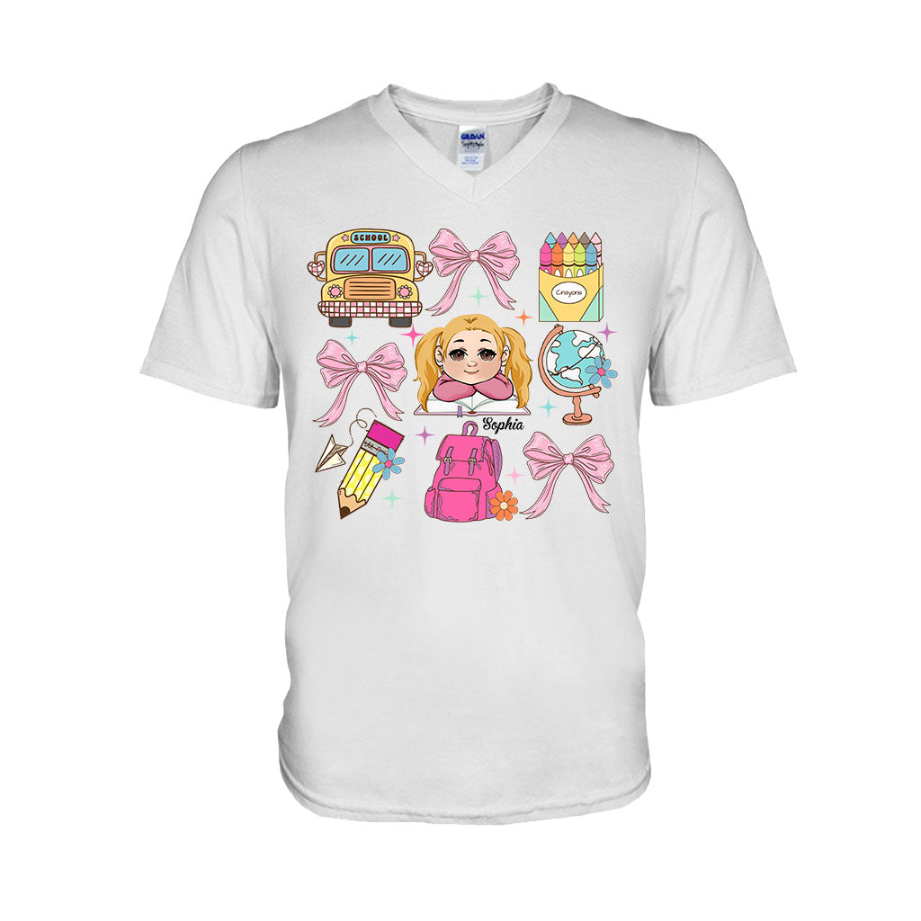 Zurück zur Schule – Personalisiertes Kinder-T-Shirt und Hoodie