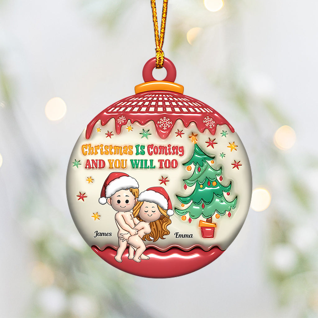 Weihnachten naht und du auch – personalisierter Weihnachtsschmuck für Paare