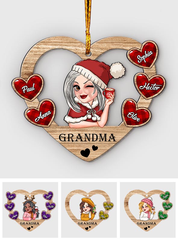 Nana's Babies - Personalized Grandma Ornament