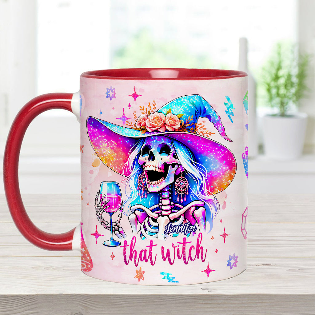 Diese Hexe – Personalisierte Tasse mit Hexenmotiv