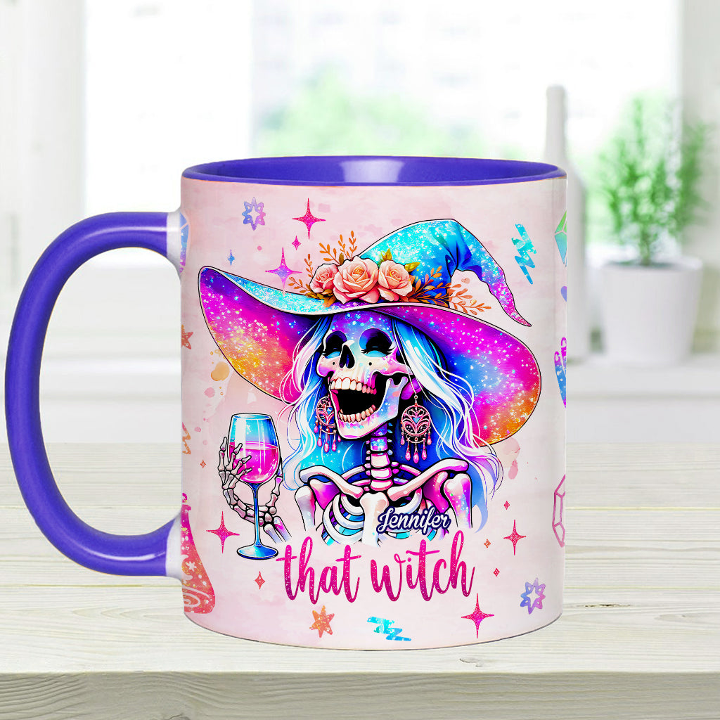 Diese Hexe – Personalisierte Tasse mit Hexenmotiv