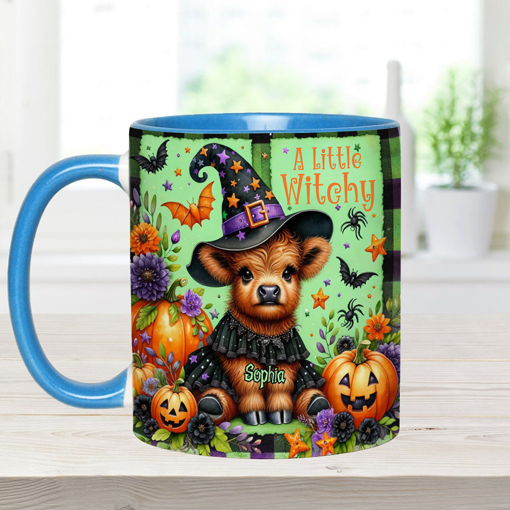 A Little Witch - Personalized Accent Mug