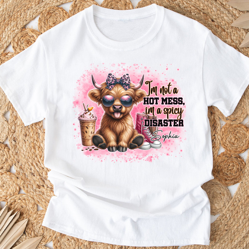 Ich bin kein Chaos – personalisiertes T-Shirt und Hoodie