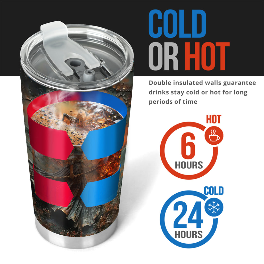 Beautiful Witch - Personalized Witch Tumbler