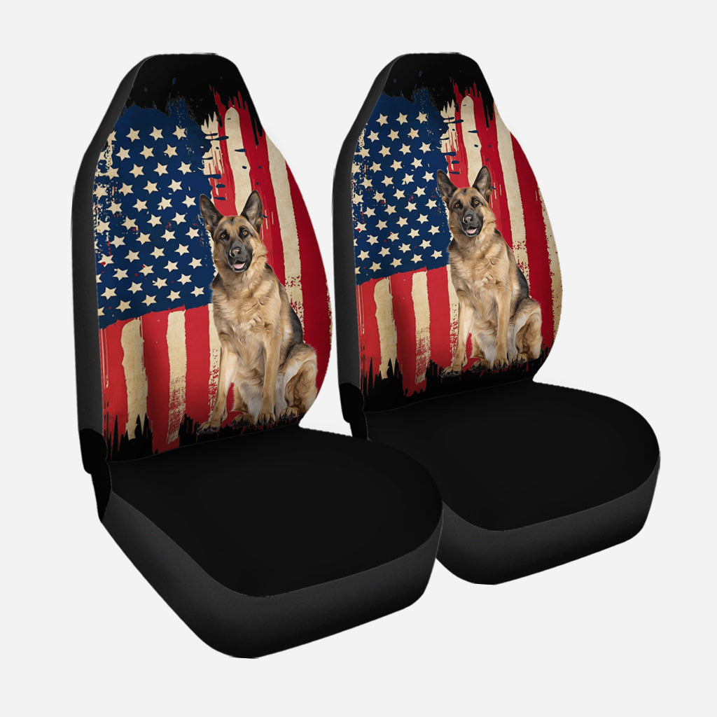 Welpenflagge – Personalisierte Hundesitzbezüge