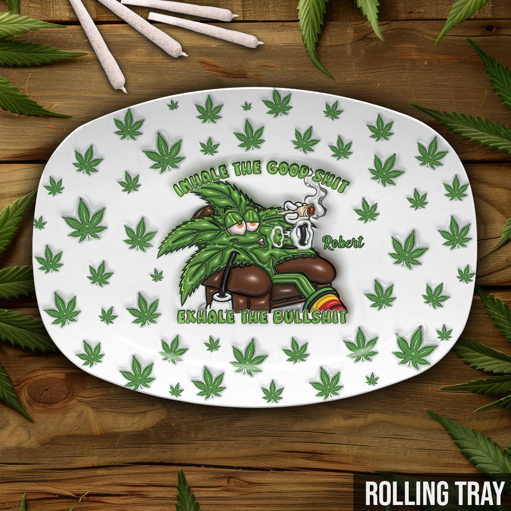 Atme das Gute ein, atme den Mist aus – personalisierter Weed-Teller