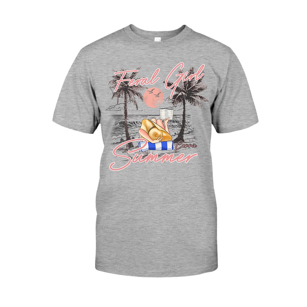 Feral Girl – Personalisiertes T-Shirt und Hoodie für Meeresliebhaberinnen