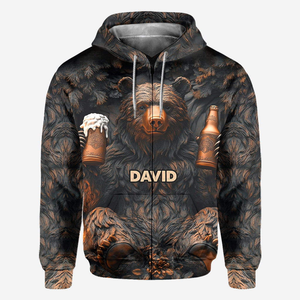 Ich hasse Menschen – Personalisiertes Camping-T-Shirt