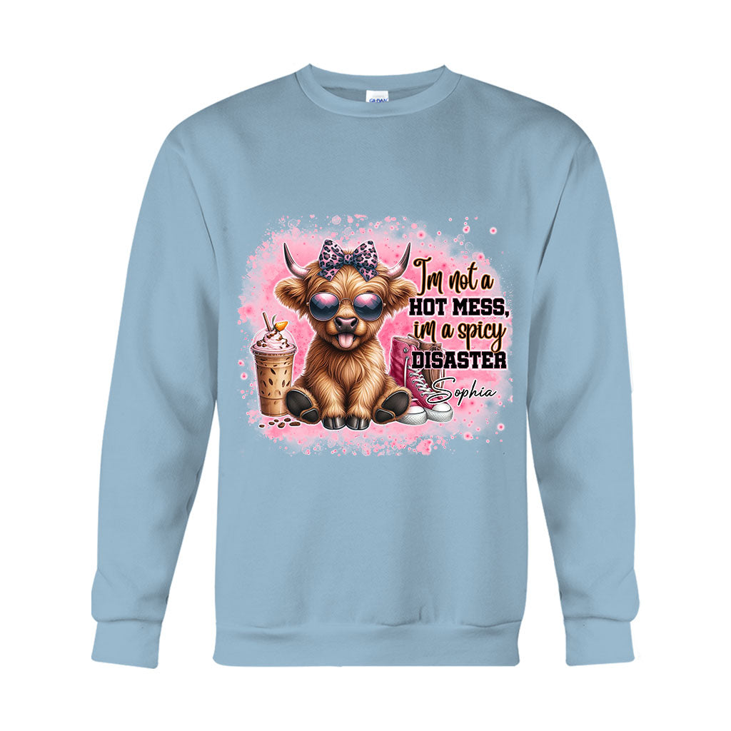 Ich bin kein Chaos – personalisiertes T-Shirt und Hoodie
