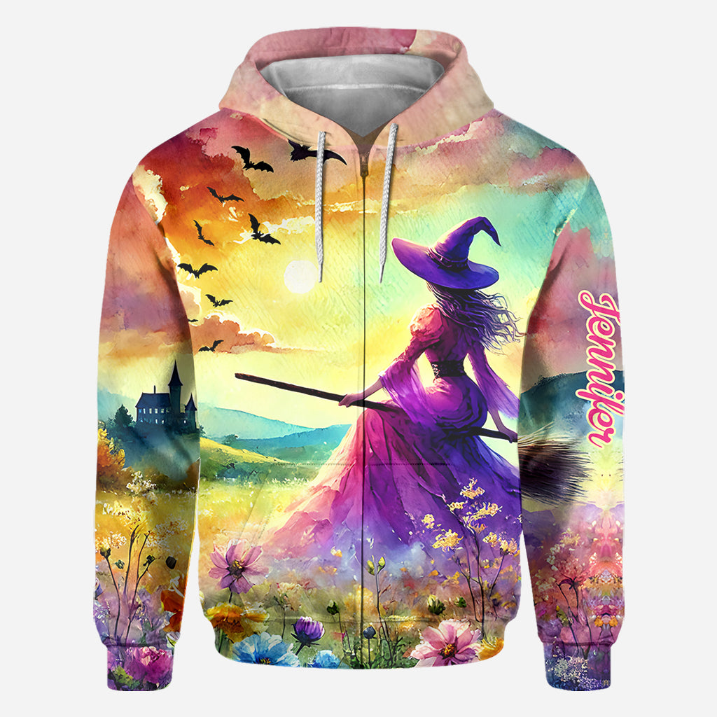 Wunderschöne Hexe – Personalisiertes Hexen-Shirt