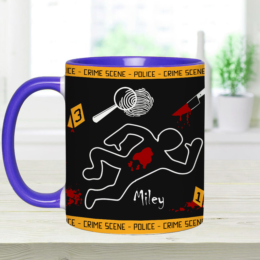 Das ist meine Tasse zum True-Crime-Schauen – personalisierte Tasse