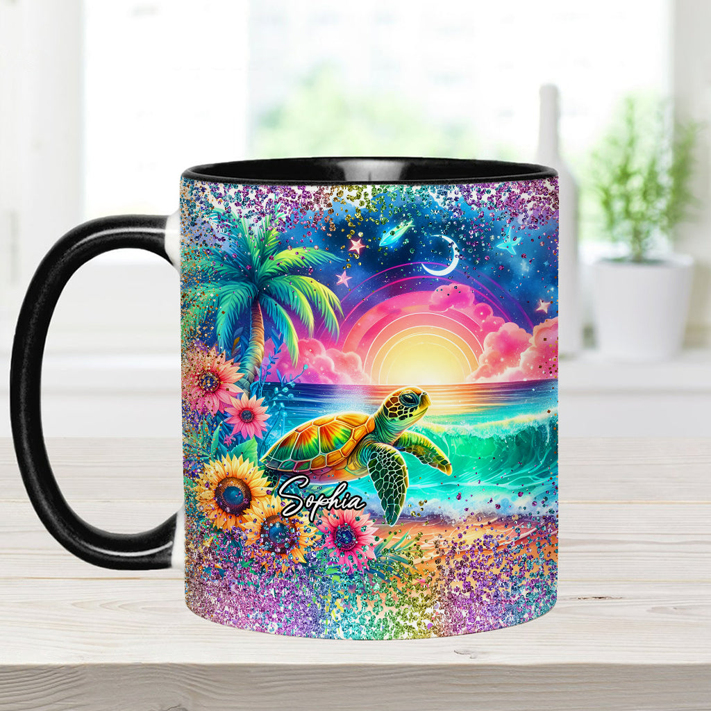Love Turtles - Personalized Turtle Accent Mug