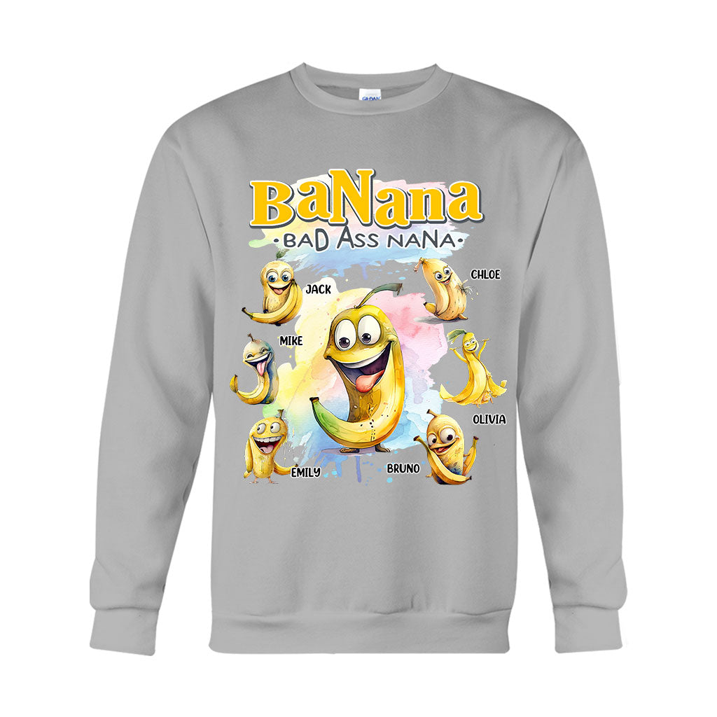 Bananen-Oma – Personalisiertes Oma-T-Shirt und Hoodie