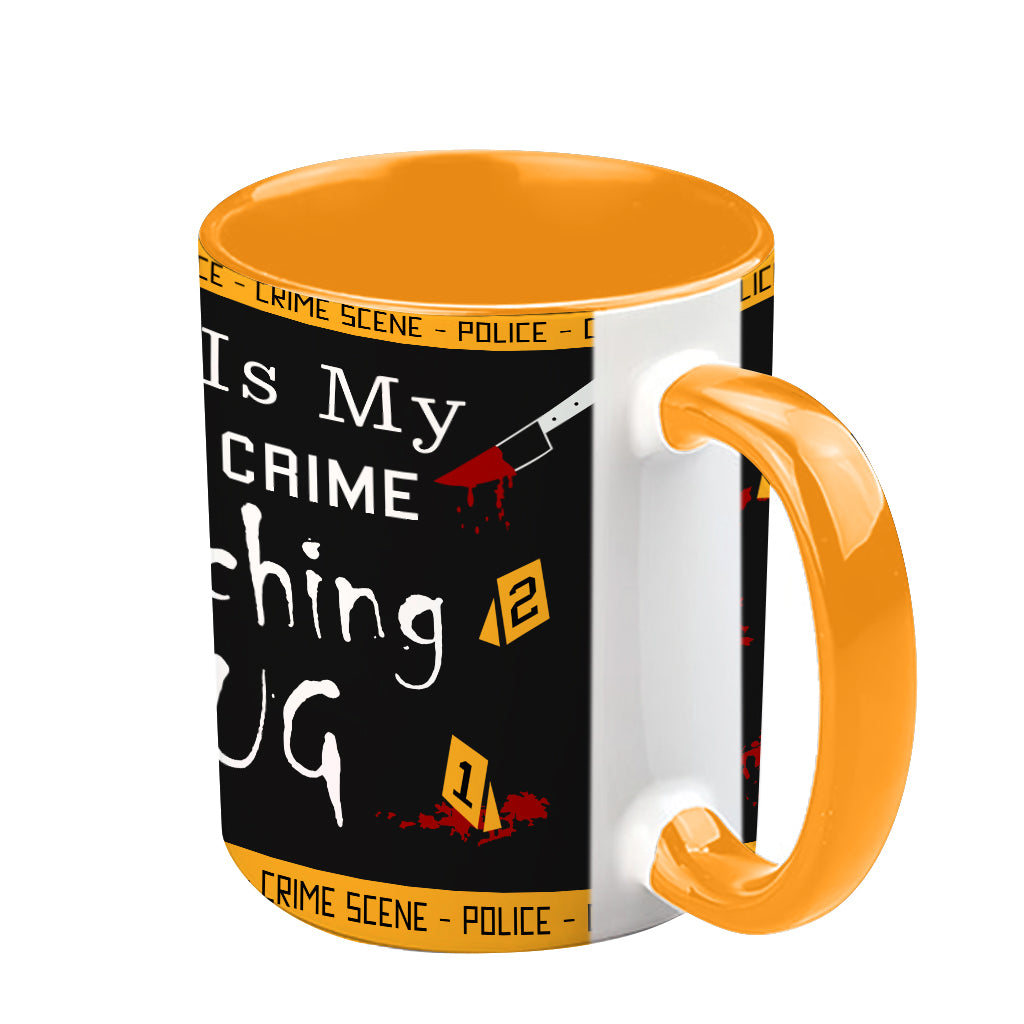 Das ist meine Tasse zum True-Crime-Schauen – personalisierte Tasse