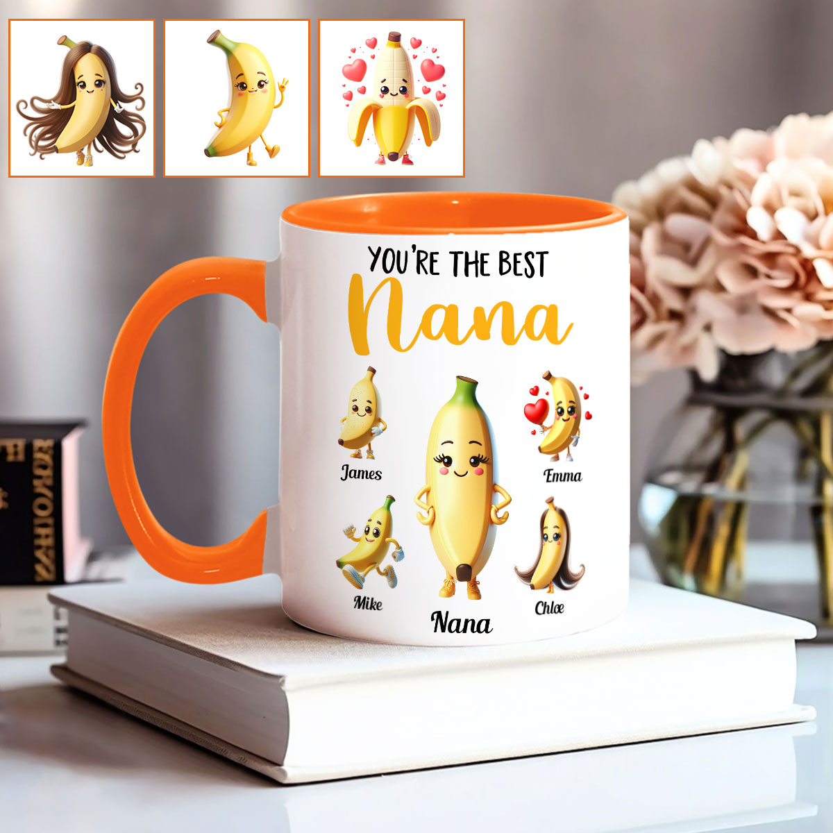 Beste Oma aller Zeiten - Personalisierte Tasse mit Oma-Akzent