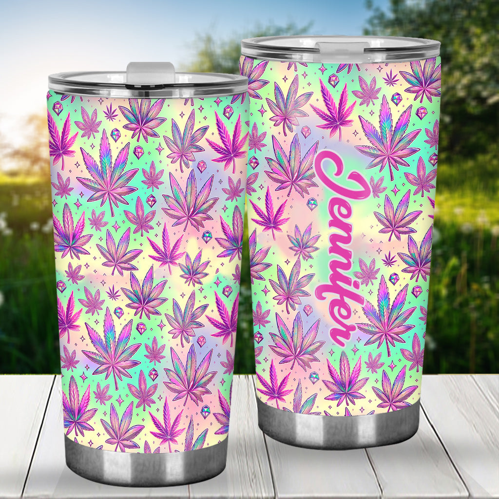 Hochwertiger, personalisierter Weed-Tumbler