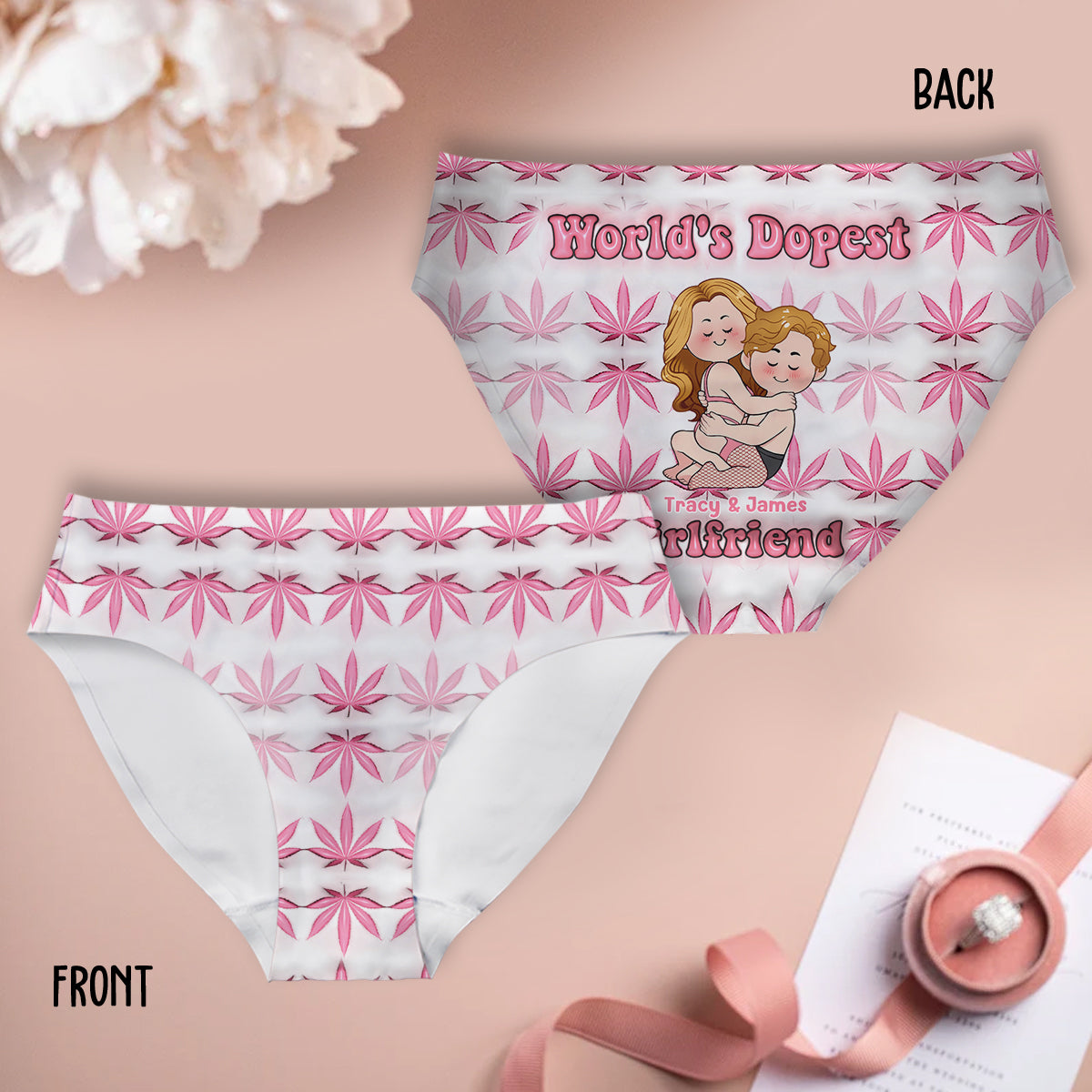 Best Buds - Personalized Weed Women Briefs & Men Boxer Briefs