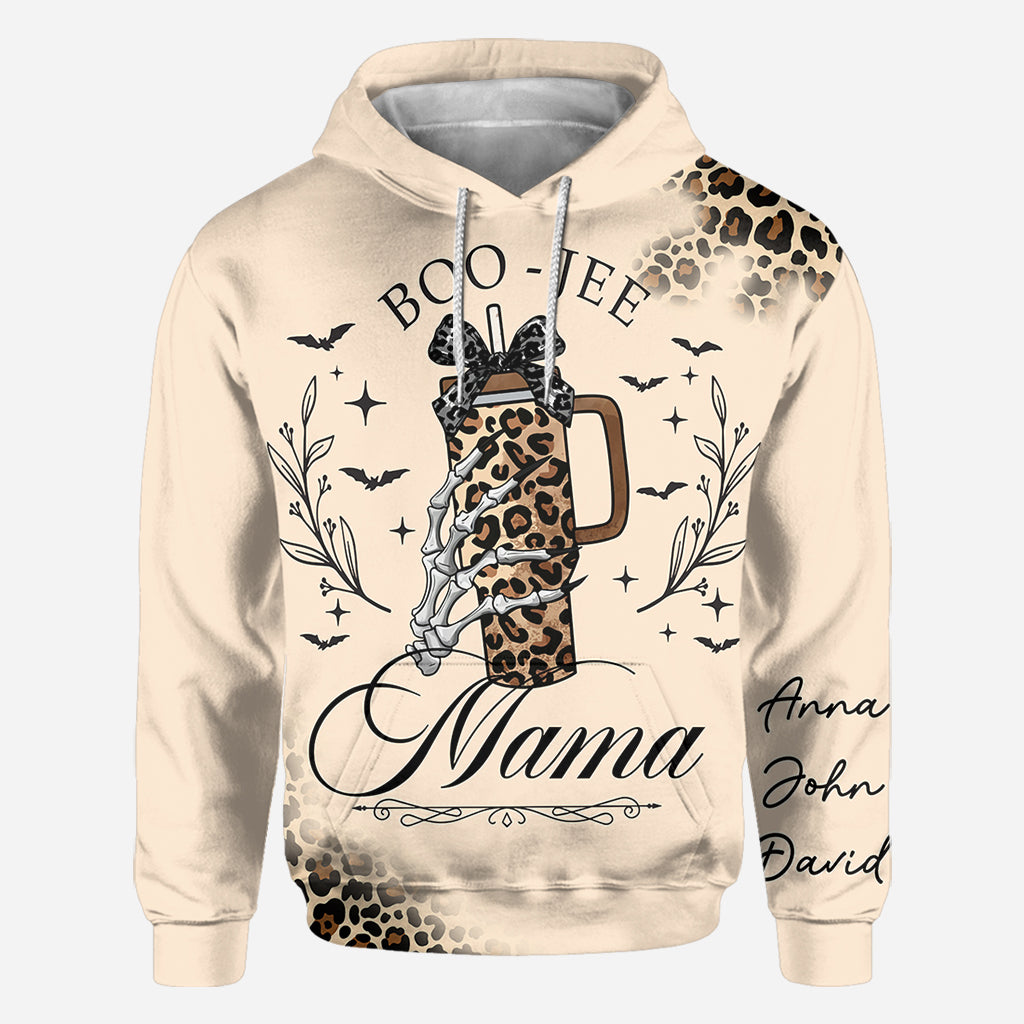 Boojee Mama/ Mimi/ Mom... - Personalisiertes Mutter-Shirt mit Rundumdruck