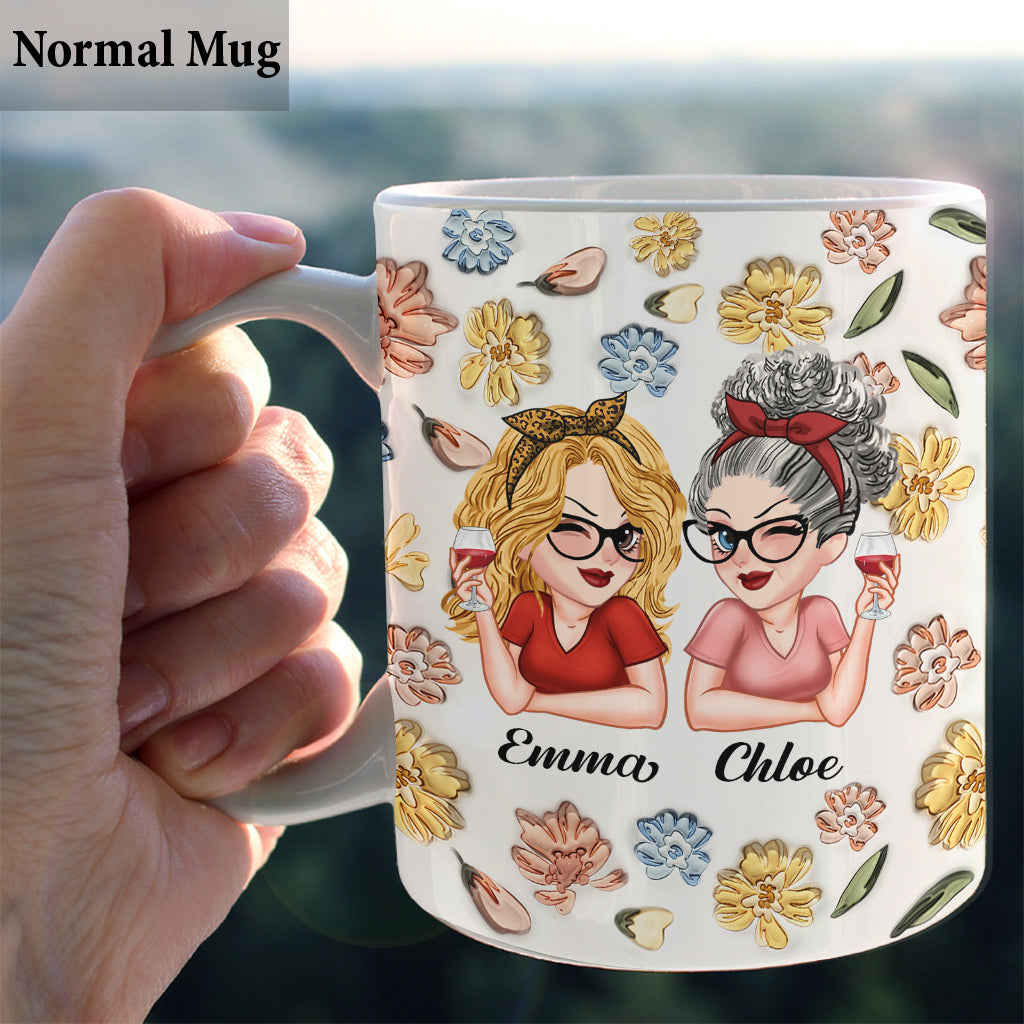 Erst meine Mutter, für immer meine Freundin – Personalisierte Muttertasse