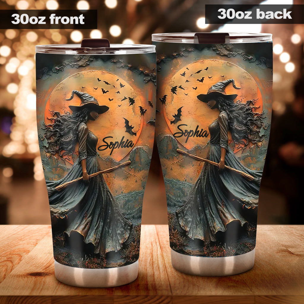 Beautiful Witch - Personalized Witch Tumbler