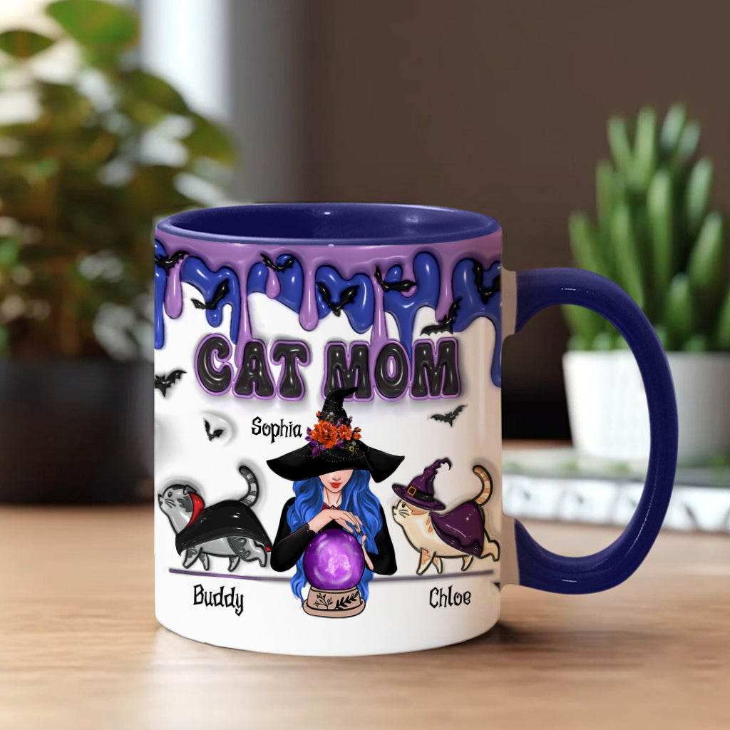 Personalisierte Tasse mit Katzenmotiv – perfekt für Katzenmama