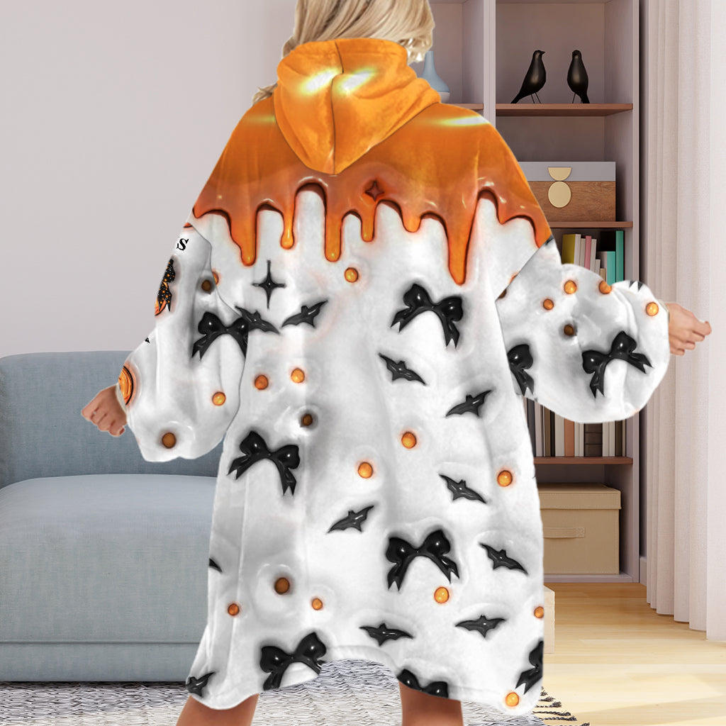 Gruselige Mama Nana Tante - Personalisierte Mutter-Decken-Hoodie