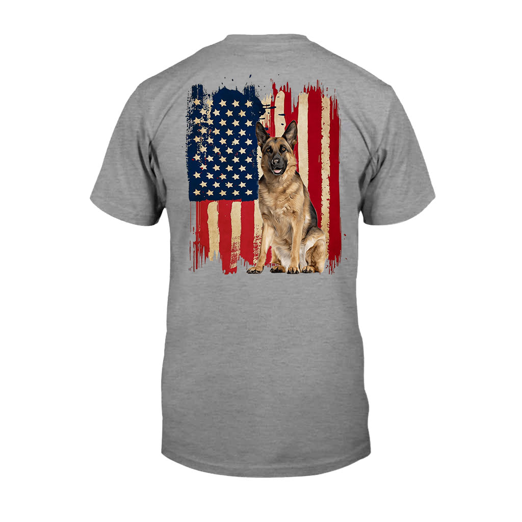 Welpenflagge – Personalisiertes Hunde-T-Shirt und Hoodie
