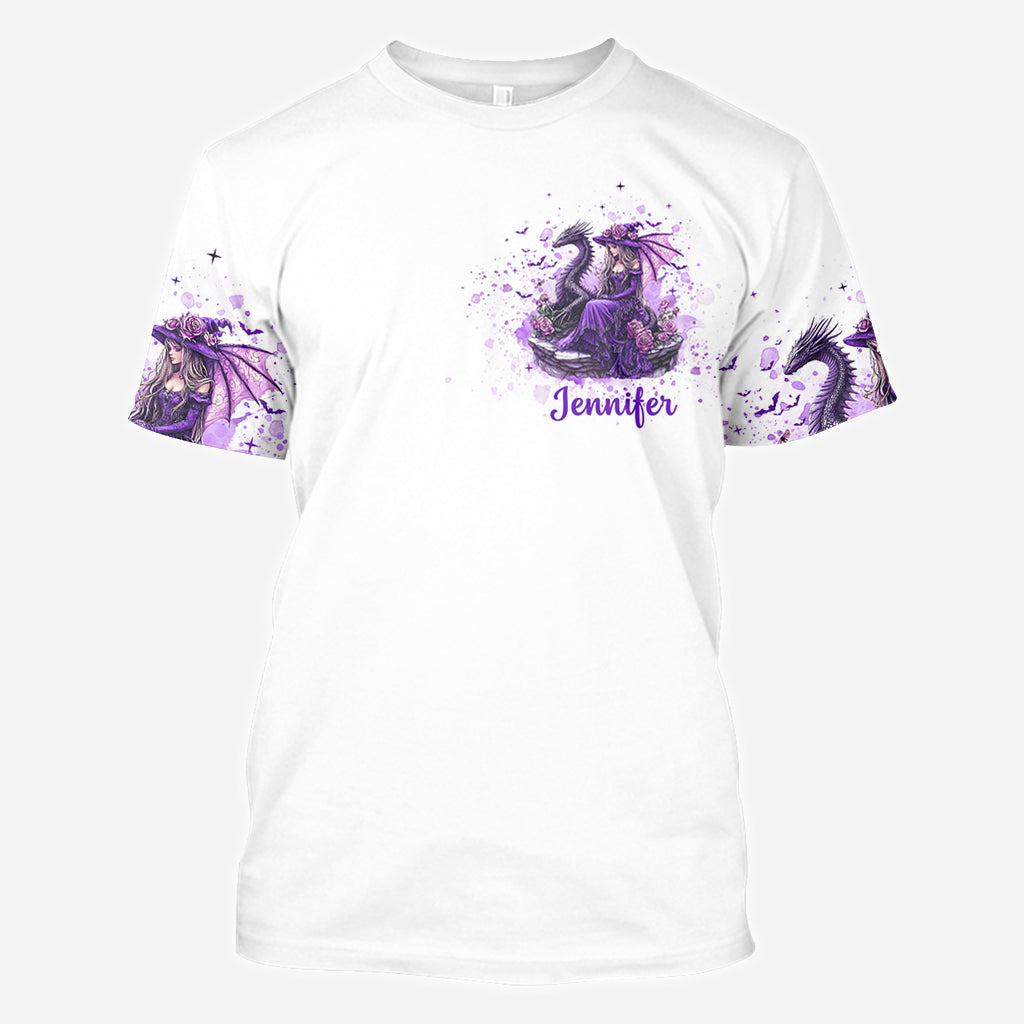 Seele einer Hexe, Herz eines Drachen – Personalisiertes Hexen-Shirt