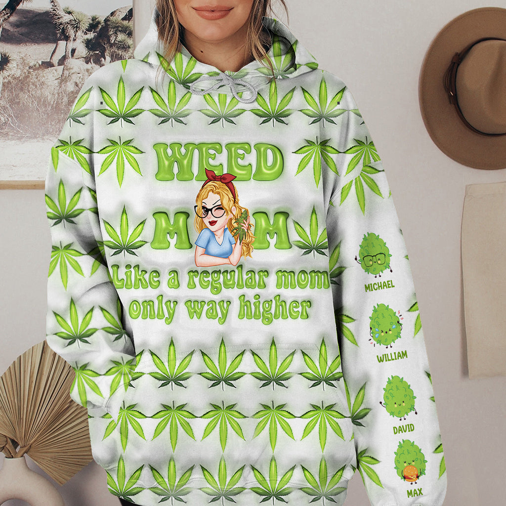 Wie eine ganz normale Mama – Personalisiertes Mutter-T-Shirt