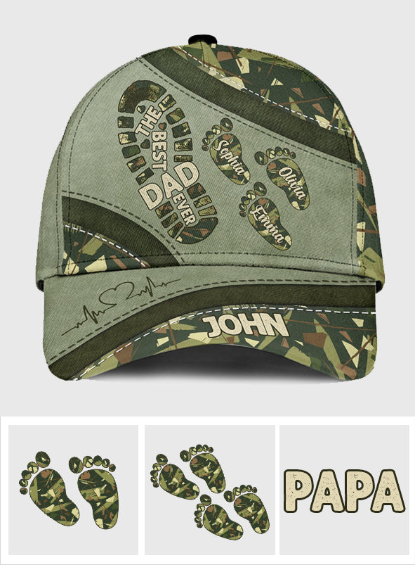 Der beste Papa/Opa aller Zeiten – Personalisierte klassische Vaterkappe