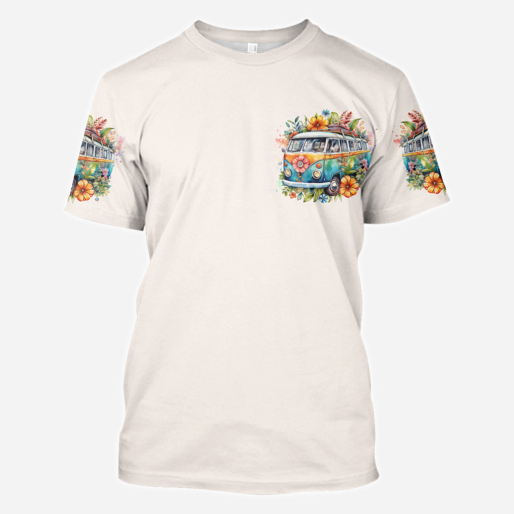Unterwegs – Personalisiertes Hippie-Shirt