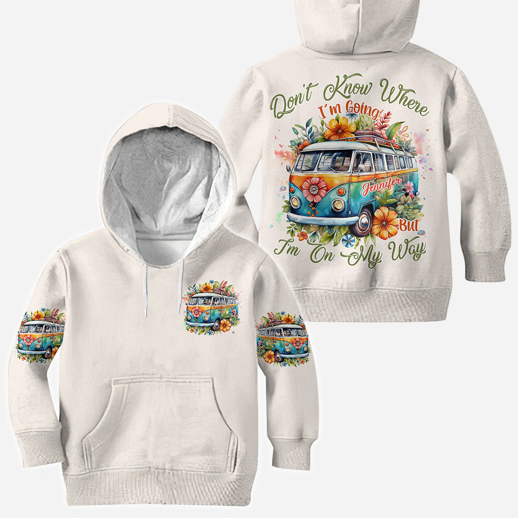Unterwegs – Personalisiertes Hippie-Shirt