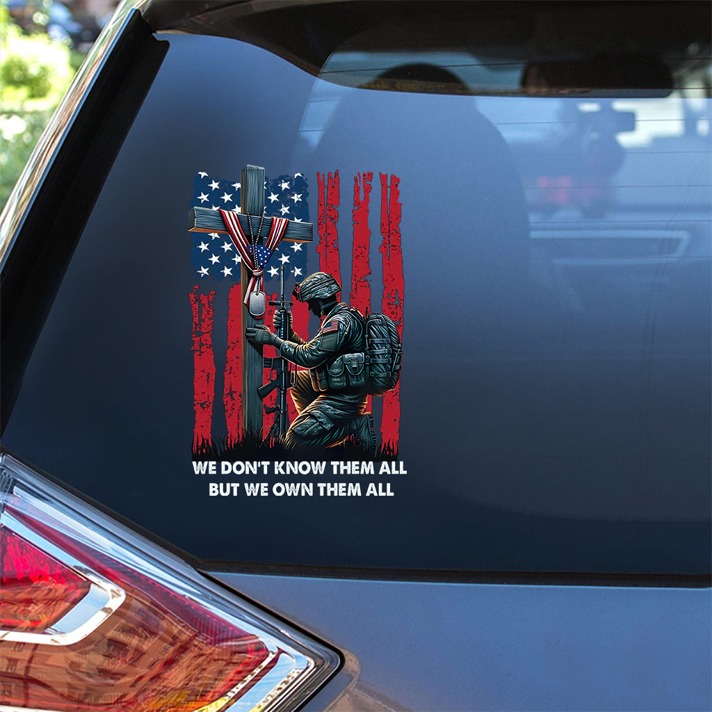 Wir besitzen sie alle – Veteranen-Aufkleber (komplett)