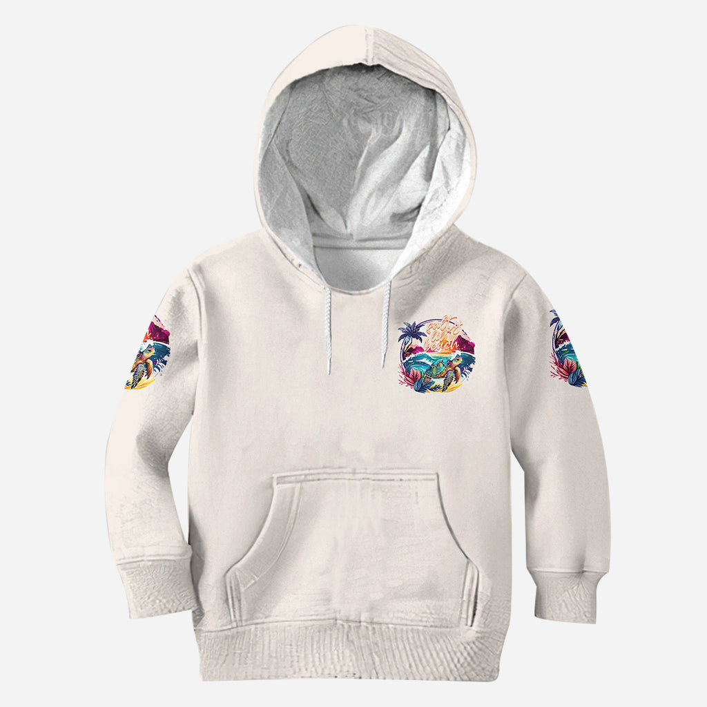 Salty Lil' Beach - Personalisiertes Schildkröten-Shirt