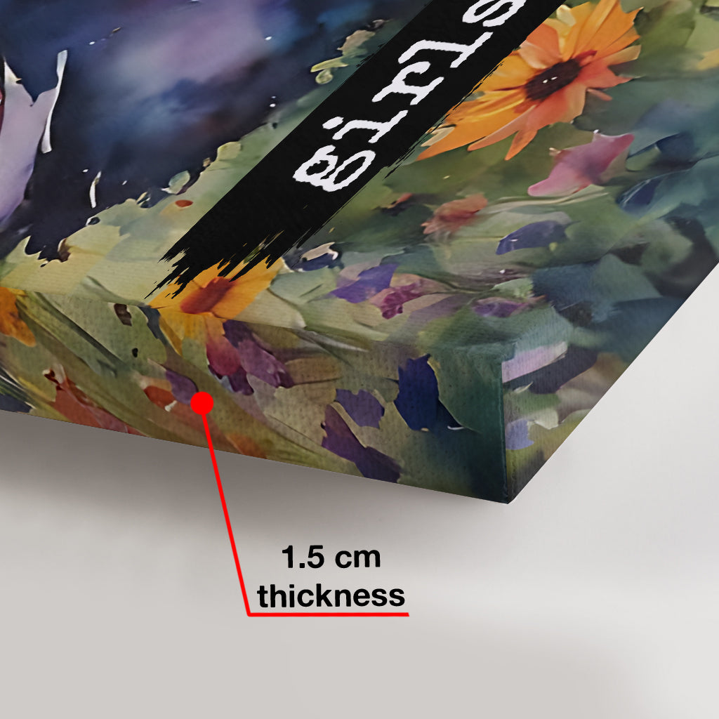 Mädchen bleiben Mädchen – Hexen-Leinwand und Poster