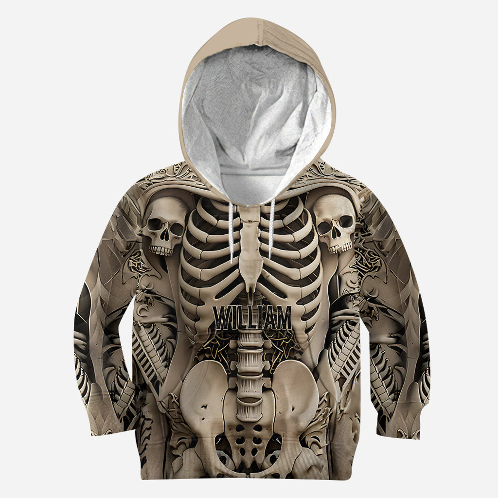 Totenköpfe lieben – Personalisiertes Totenkopf-Shirt