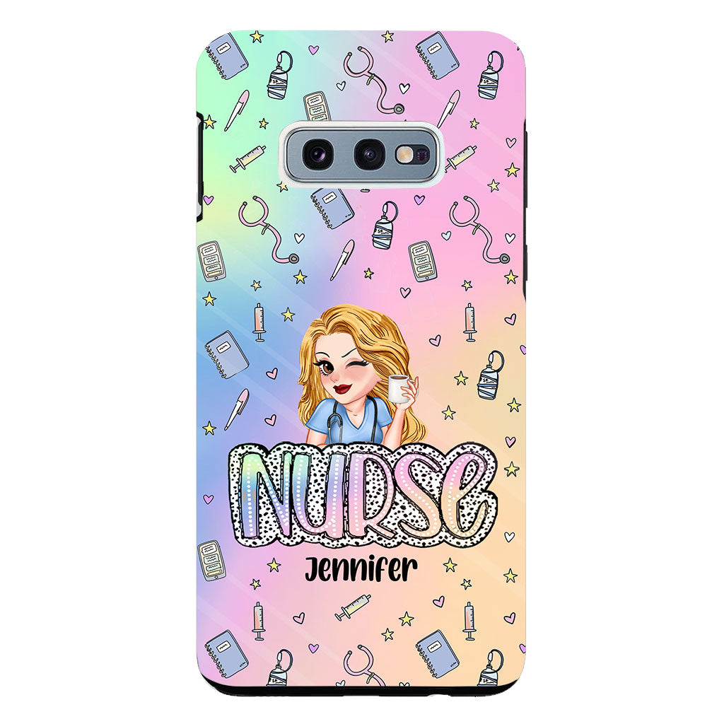 Nurse Life - Personalized Nurse Clear Phone Case