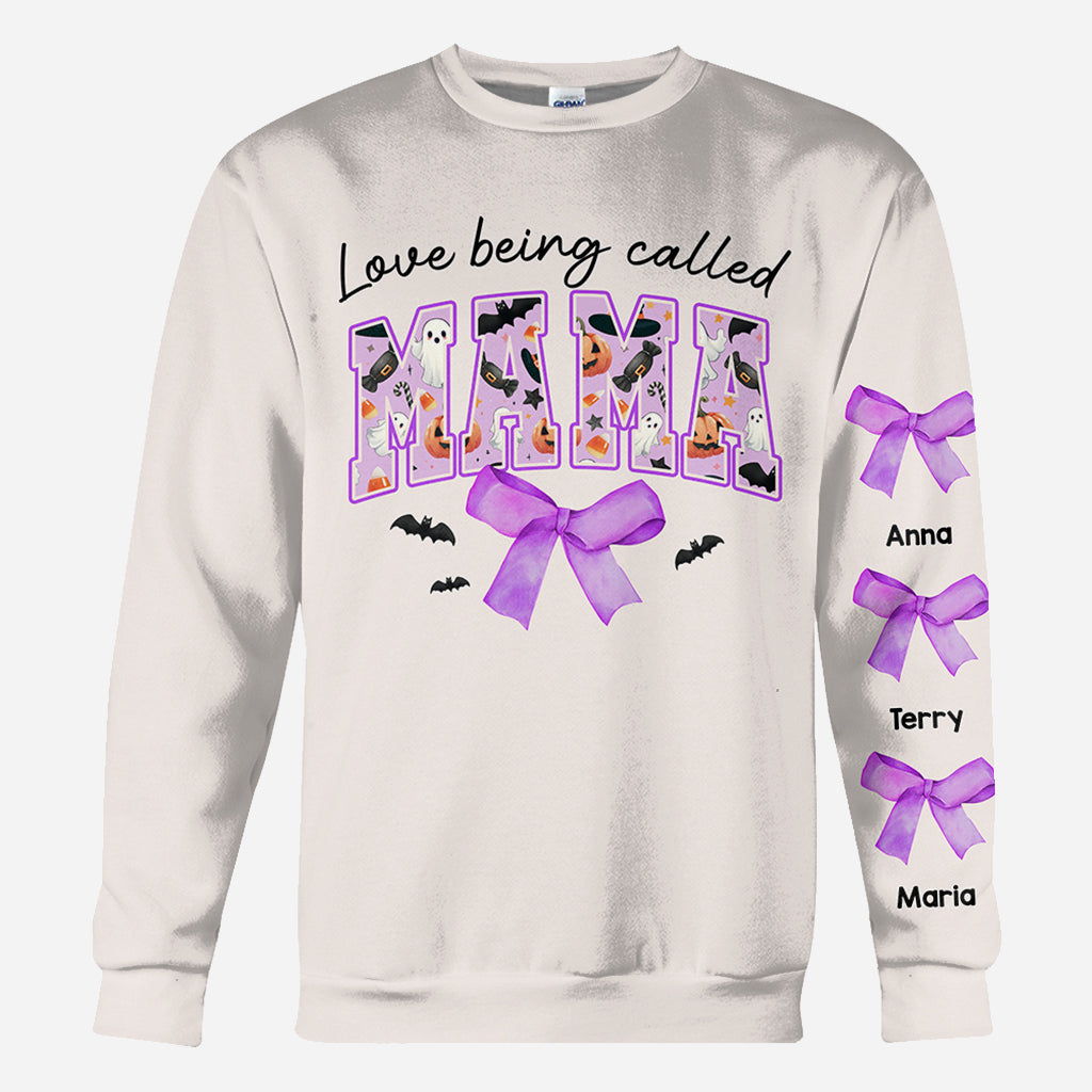 Coquette Halloween Mama - Personalized Mother All Over Shirt